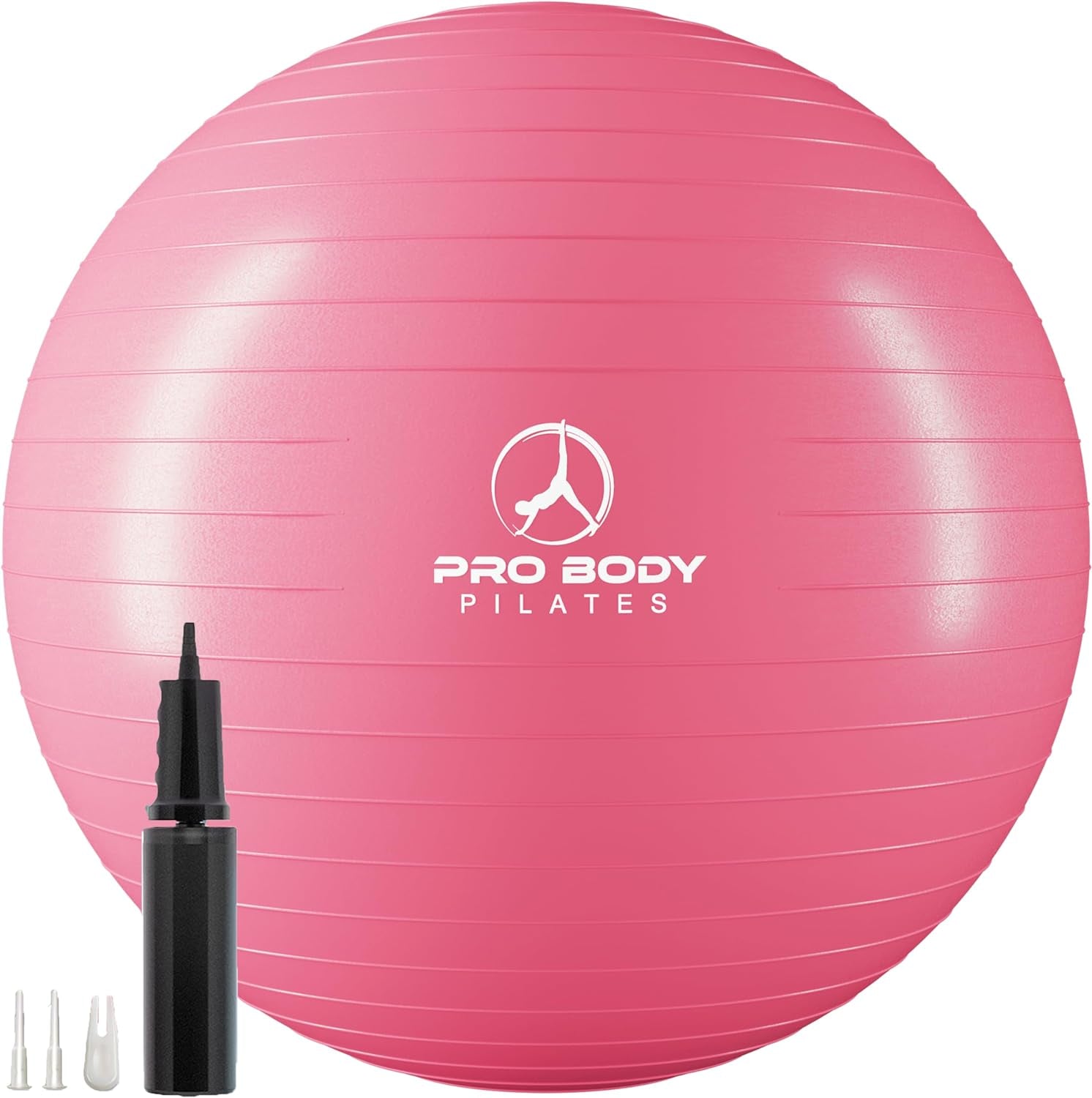 Exercise Ball - Multiple Sizes Gym Grade Balance Ball for Fitness, Yoga, Workout, Pregnancy & Physical Therapy