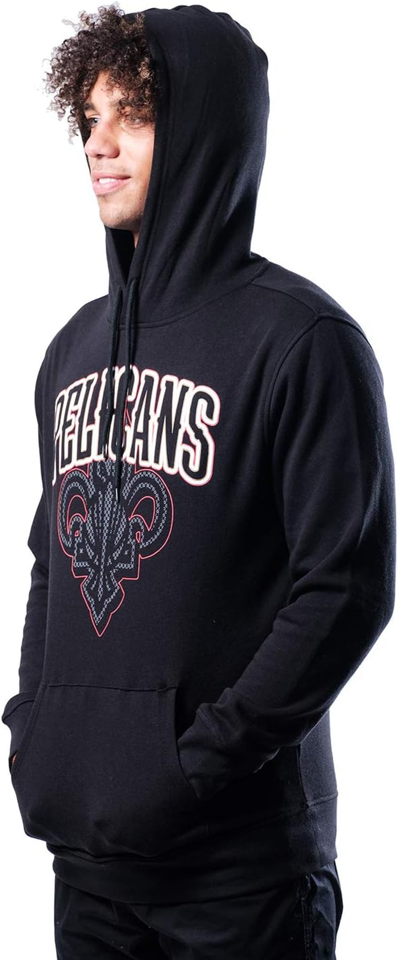 Men'S Fleece Hoodie Pullover Sweatshirt Primo Metallic