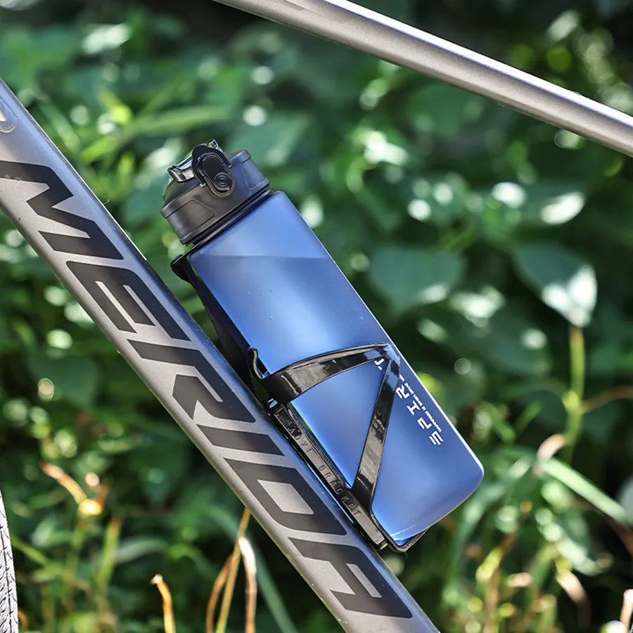 750Ml Water Bottle with Straw Time Marker Large Capacity Motivational Plastic Water Jug for Gym Travel Outdoor Sports Reusable