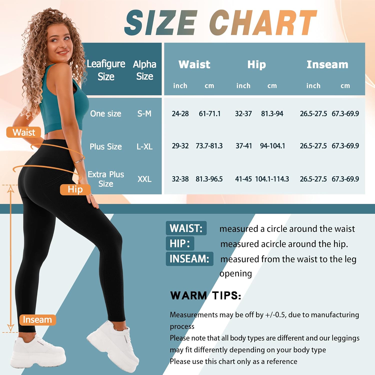 High Waisted Leggings with Pockets Women, Full Length Capri Buttery Soft Stretchy Yoga Pants