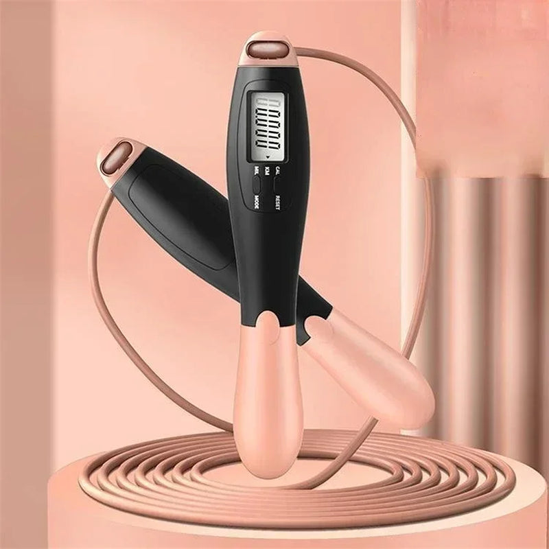 Counting Jump Rope Ball Adjustable Cordless Jump Rope Skipping Rope Exercise Fitness Workout Gym Training Home Sport Equipment