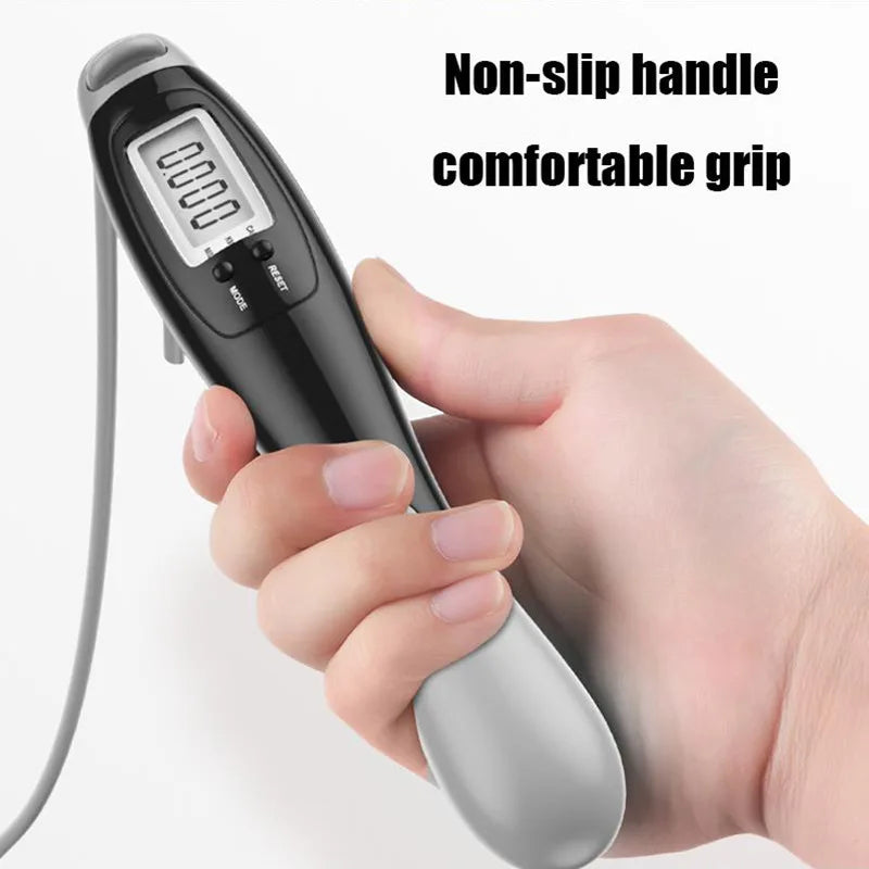 Counting Jump Rope Ball Adjustable Cordless Jump Rope Skipping Rope Exercise Fitness Workout Gym Training Home Sport Equipment